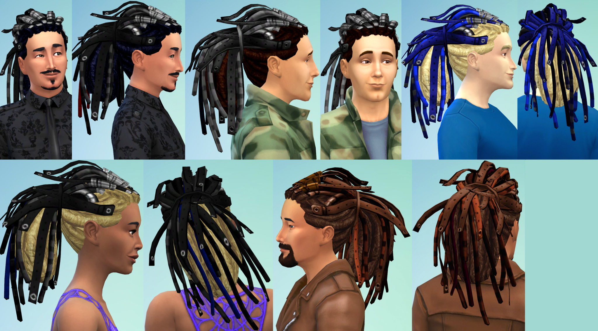 18 Best Sims 4 Dreadlocks Hair CC My Otaku World