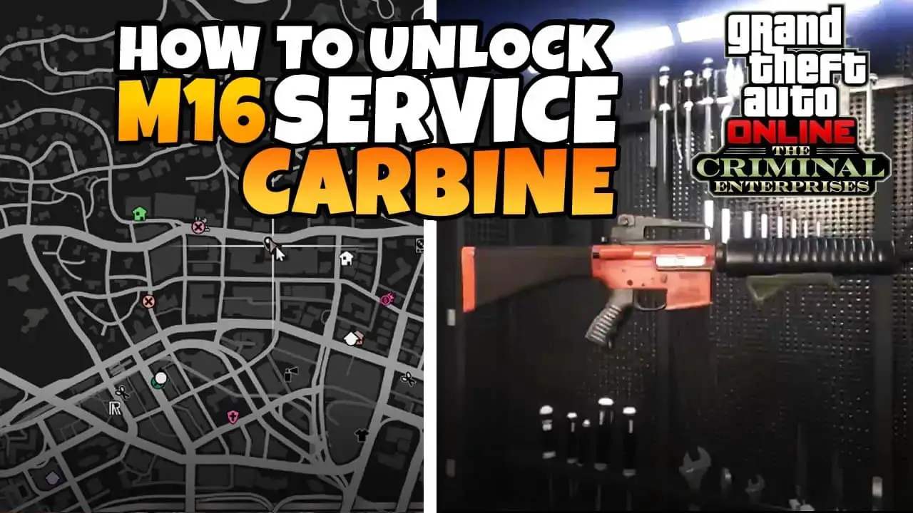 Where to find M16 Parts in GTA Online?