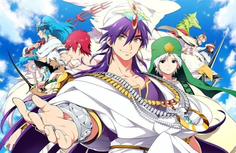 the show magi the anime in order