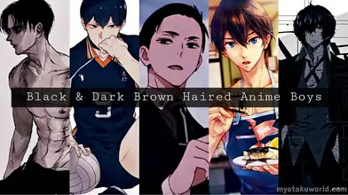 15 Black Haired Anime Boys My Otaku World