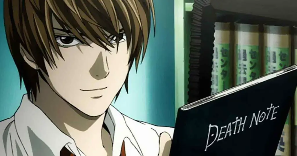 Light Yagami– Death Note anime villain