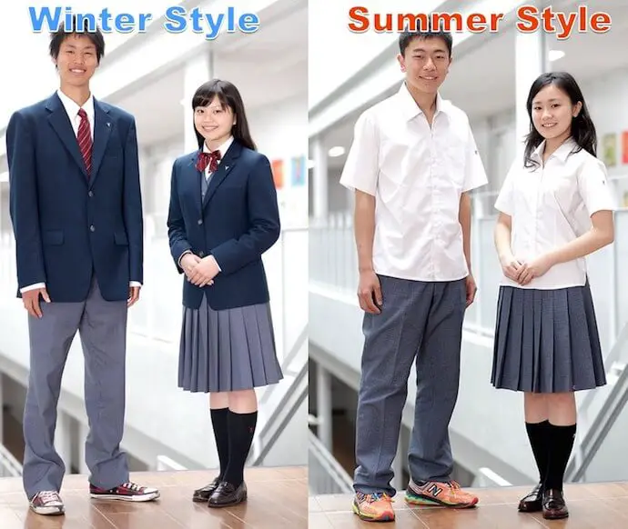 winter vs summer uniforms