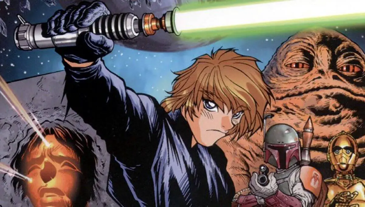 star wars as anime cover