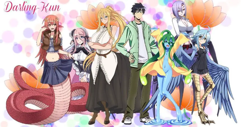 Everyday Life with Monster Girls– 2012- ecchi harem comedy

