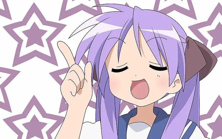  Kagami Hiiragi (Lucky Star) anime sisters