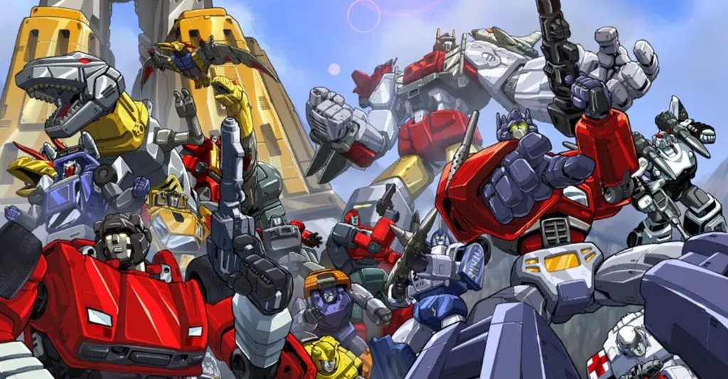 The Transformers mecha anime