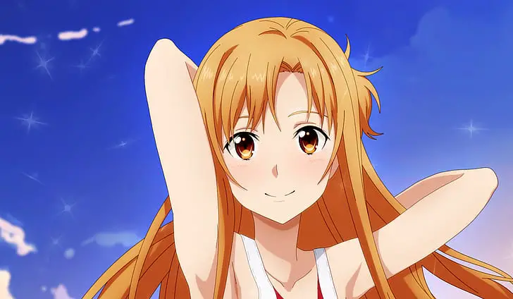 Asuna Yuuki cute anime girls