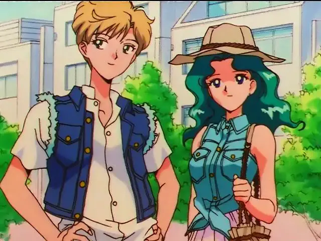 Haruka Tenou and Michiru Kaioh