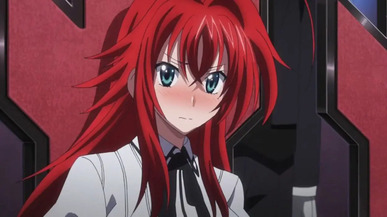 Rias is a very kind and compassionate optimist, especially to her servants ...