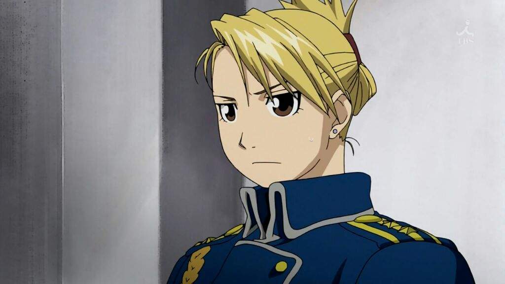 Riza Hawkeye from Fullmetal Alchemist