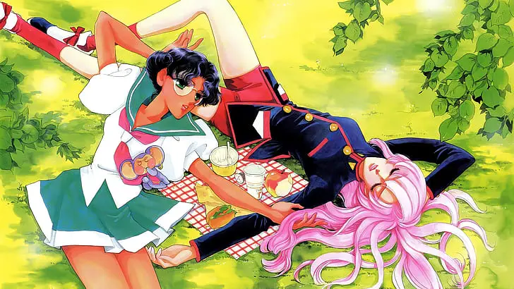 Utena Tenjou and Anthy Himemiya LGBT Anime