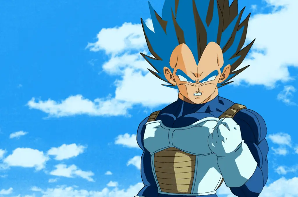 Vegeta Dragon Ball Z 15 Badass Anime Guys With Scars