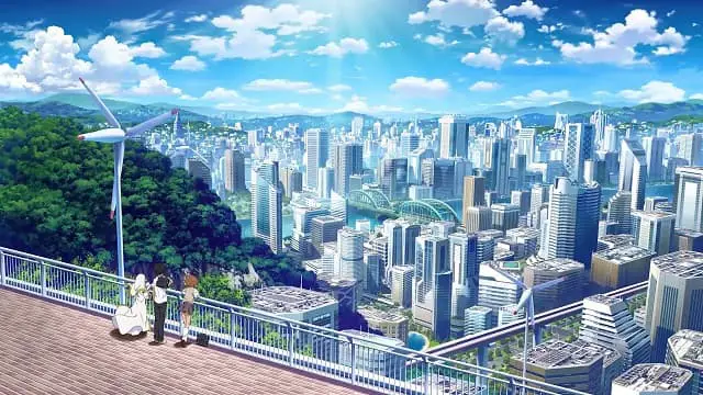 Academy City from A certain Magical Series