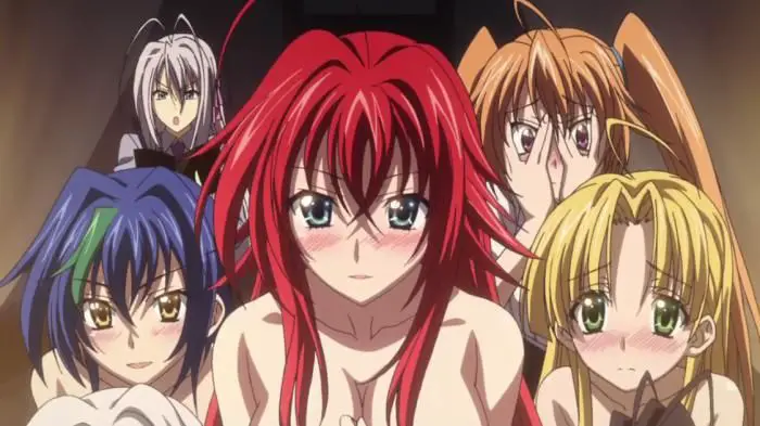 Highschool DxD best harem anime 