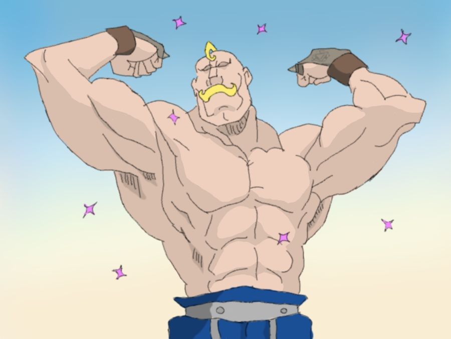 Alex Louis Armstrong From Fullmetal Alchemist: Brotherhood 