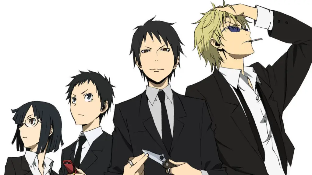 Durarara 1 2 20 Deadly Yakuza Anime of All Time