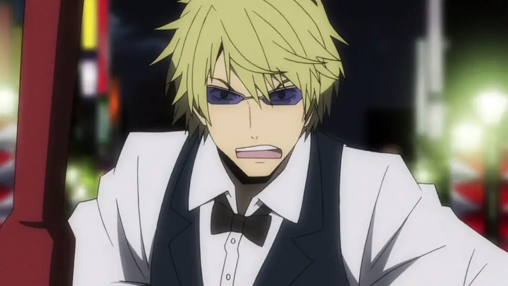 Shizuo Heiwajima blonde anime boy