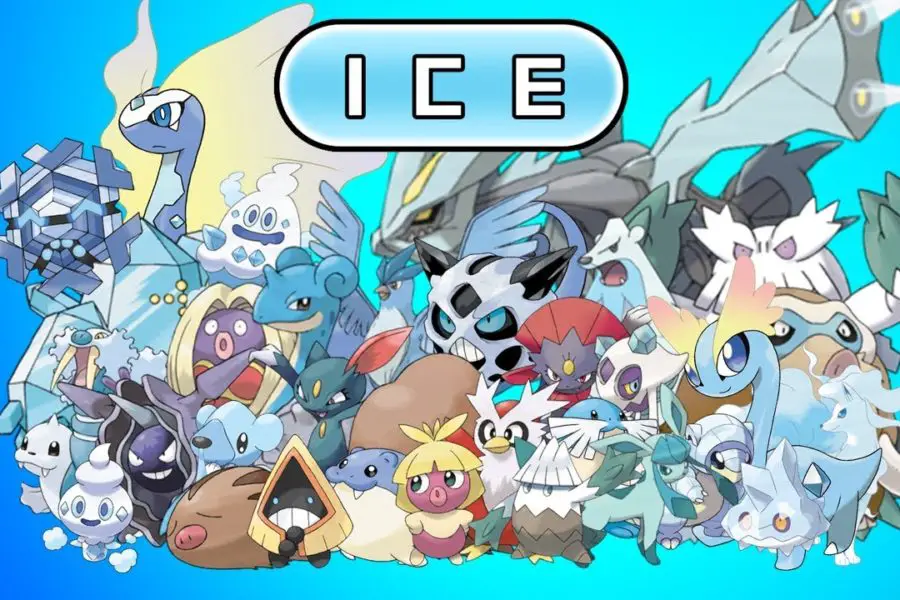 Ice type Pokémon