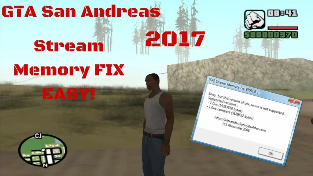 Memory Update for San Andreas