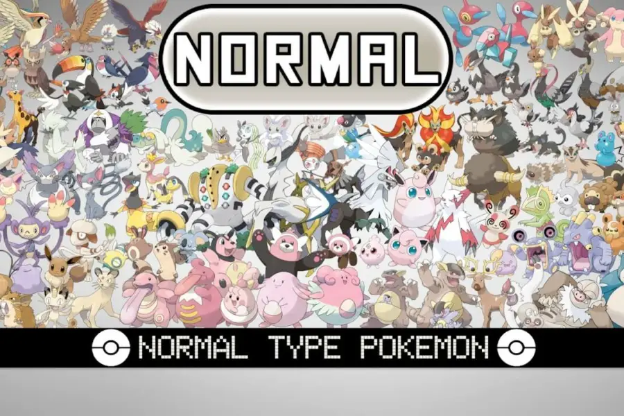 Normal Type Pokemon 1