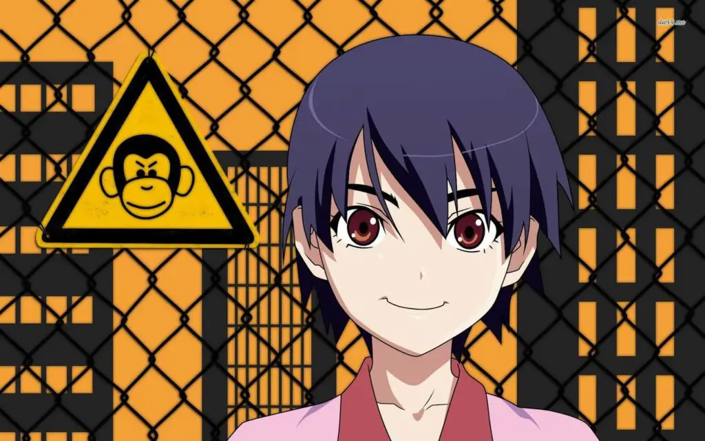 Suruga Kanbaru From Bakemonogatari 1 2 23 Evil Demon Anime Girls of All Time