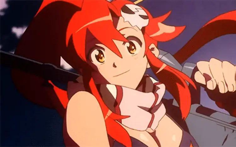 Yoko Littner Gurren Lagann Character 1 11 Popular Gurren Lagann Characters