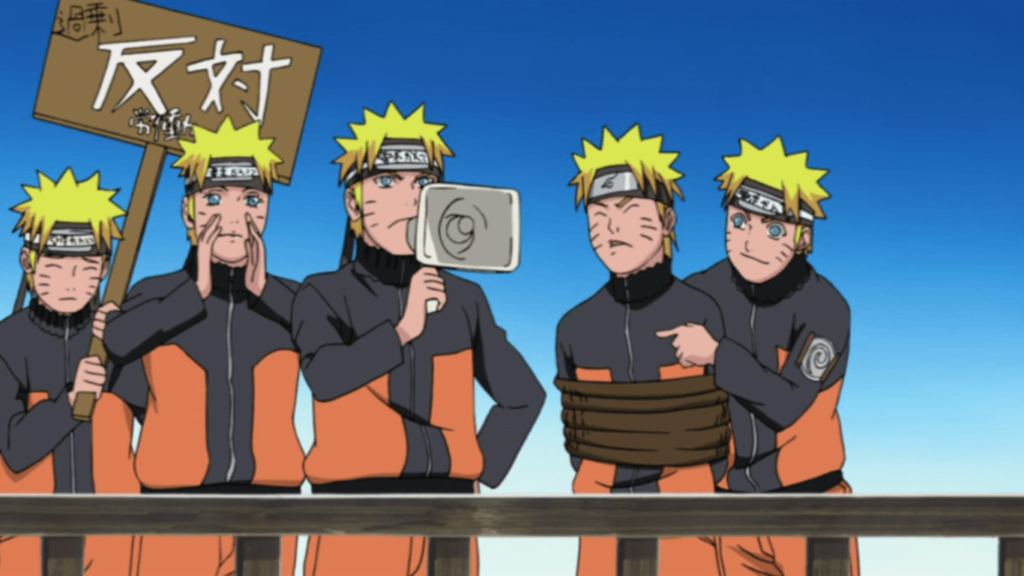 naruto filler list