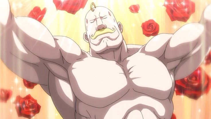 Alexis Louis Armstrong from Fullmetal Alchemist 