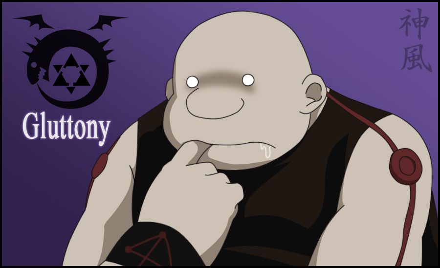 Gluttony from Fullmetal Alchemist 