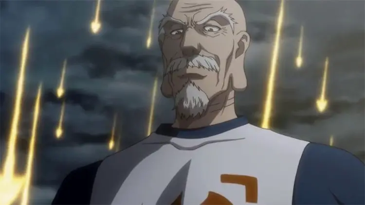 Netero from Hunter X Hunter 