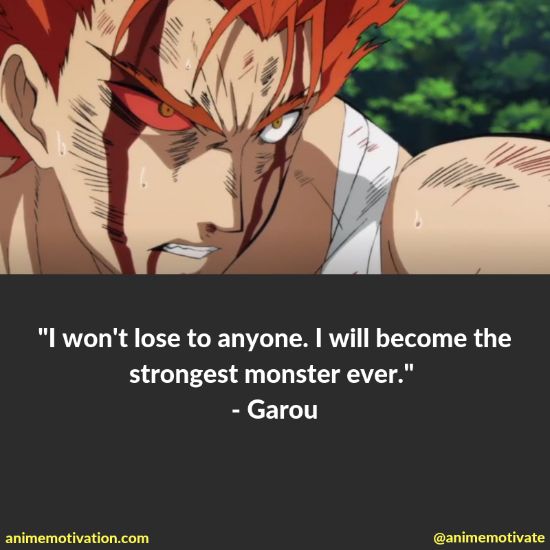 I won’t lose to anyone. I will become the strongest monster ever. 