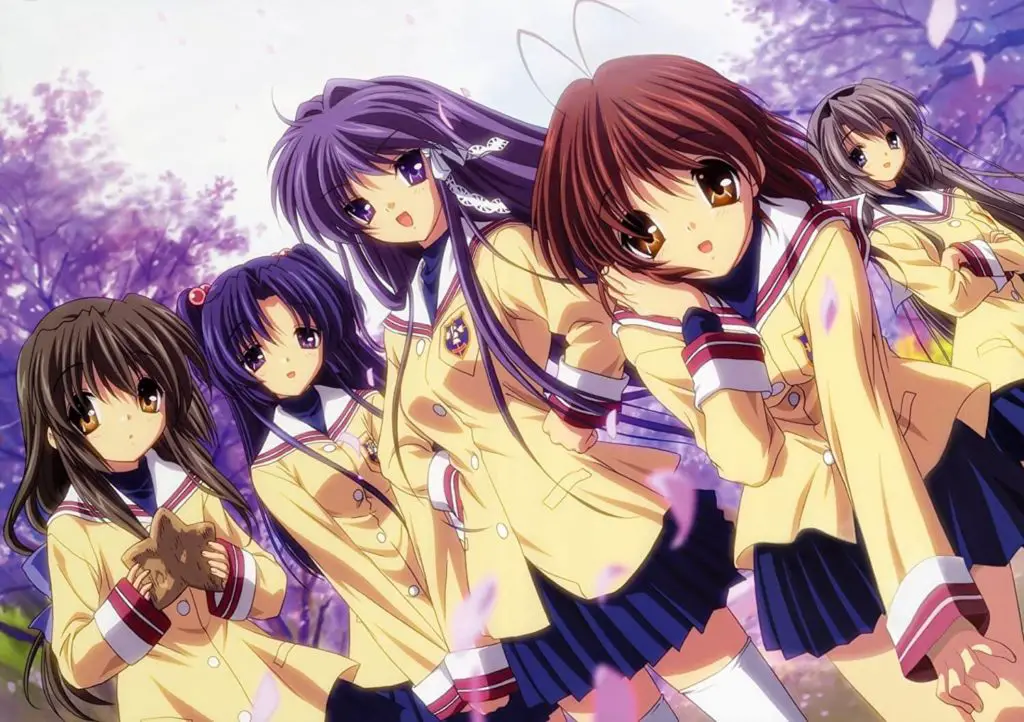 Kyou Fujibayashi, Ryou Fujibayashi and Fuuko Ibuki From Clannad