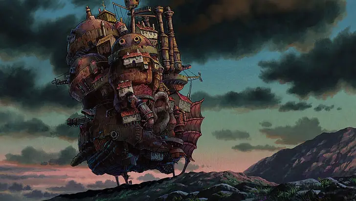 The Moving Castle From Hauru no Ugoku Shiro