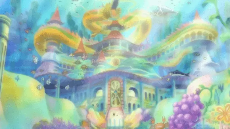 The Ryugu Palace From One Piece