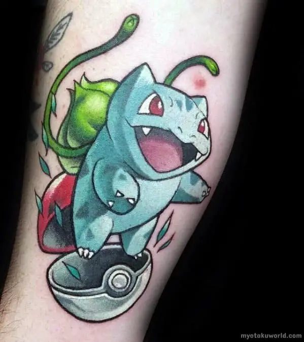 50 Pokeball Tattoo Designs For Men Pokemon Ink Ideas 1
