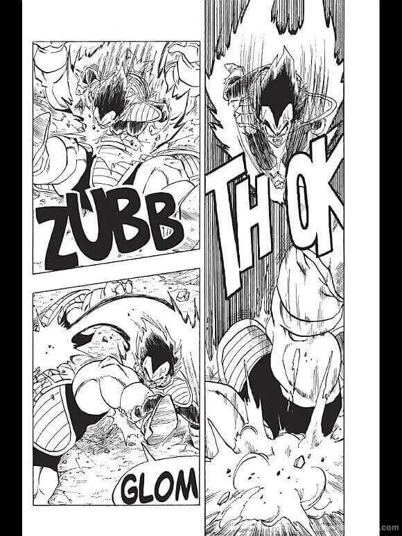 Action Seuquence from Dragon Ball Manga