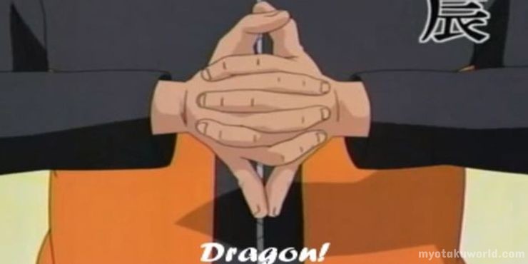 naruto Dragon hand sign