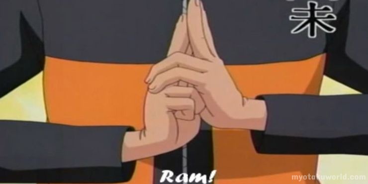 naruto Goat hand sign