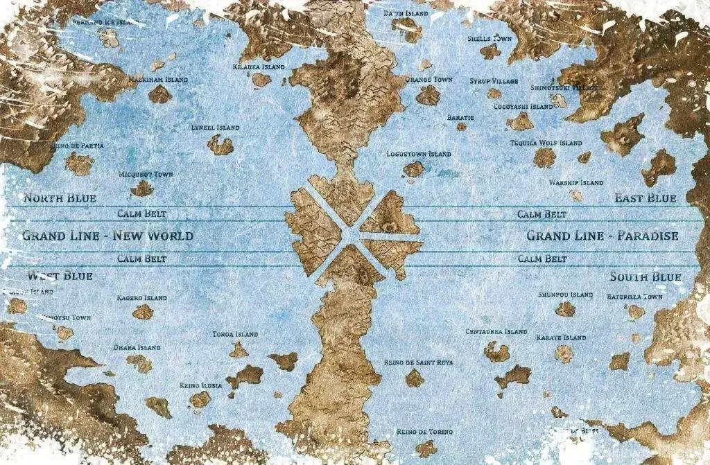 One Piece World Map Navigation Explained My Otaku World