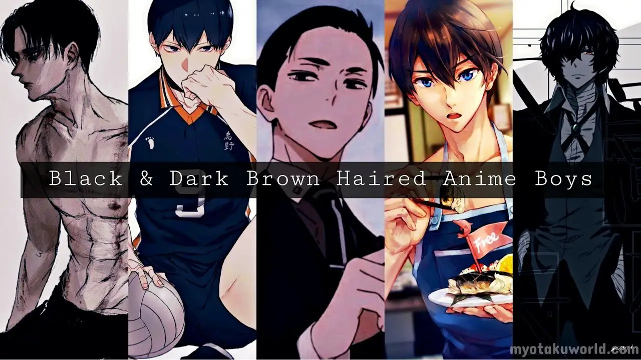 15 Black Haired Anime Boys - My Otaku World