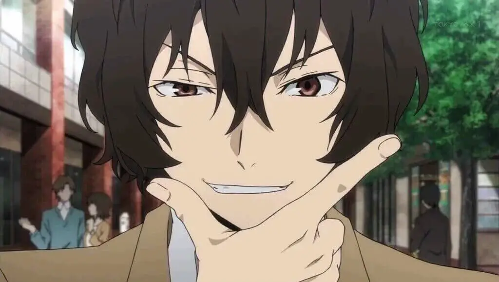 Dazai Osamu From Bungo Stray Dogs 1 15 Black Haired Anime Boys