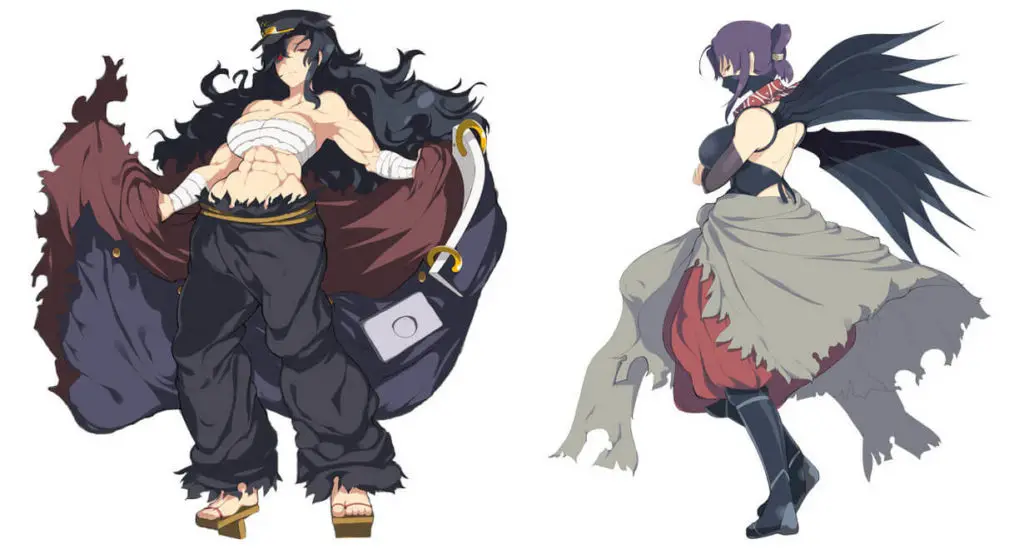 Daidouji From Senran Kagura 28 Best Muscular Anime Girls of All Time