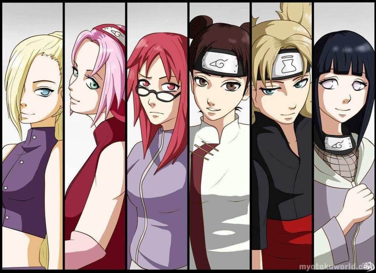 Sexiest Naruto Female Characters