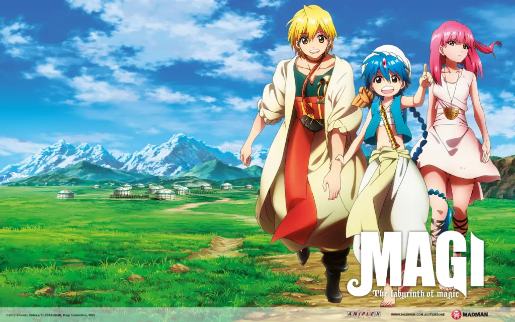 magi the labyrinth of mag 912 1680 20+ Best Magic School Anime of All Time