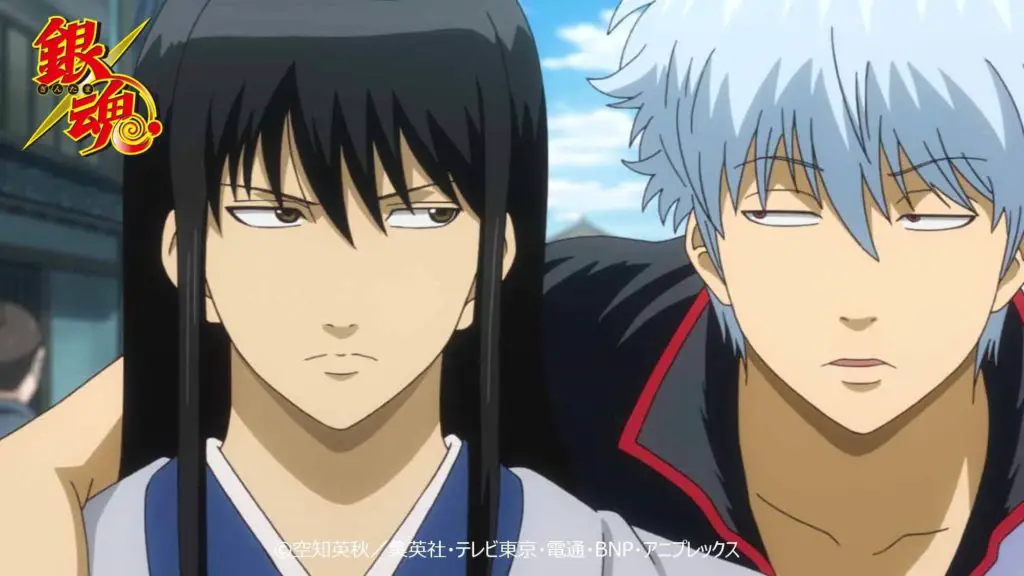 Gin and Katsura From Gintama