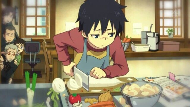 Okumura Rin’s cooking (Blue Exorcist)