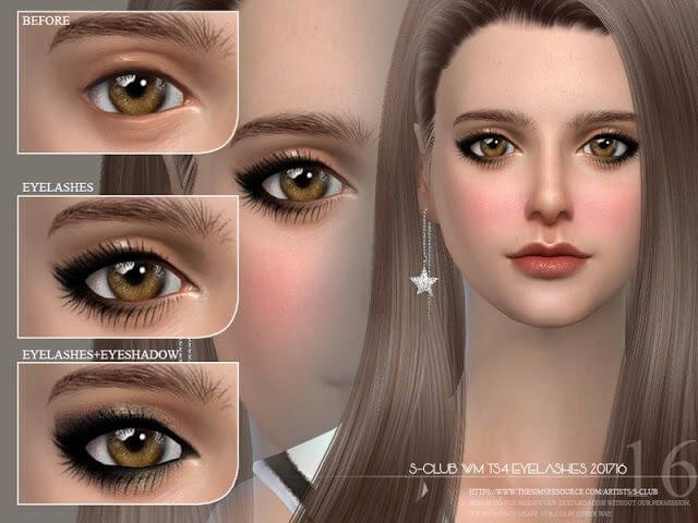 S-Club WM TS4 Eyelashes 201710