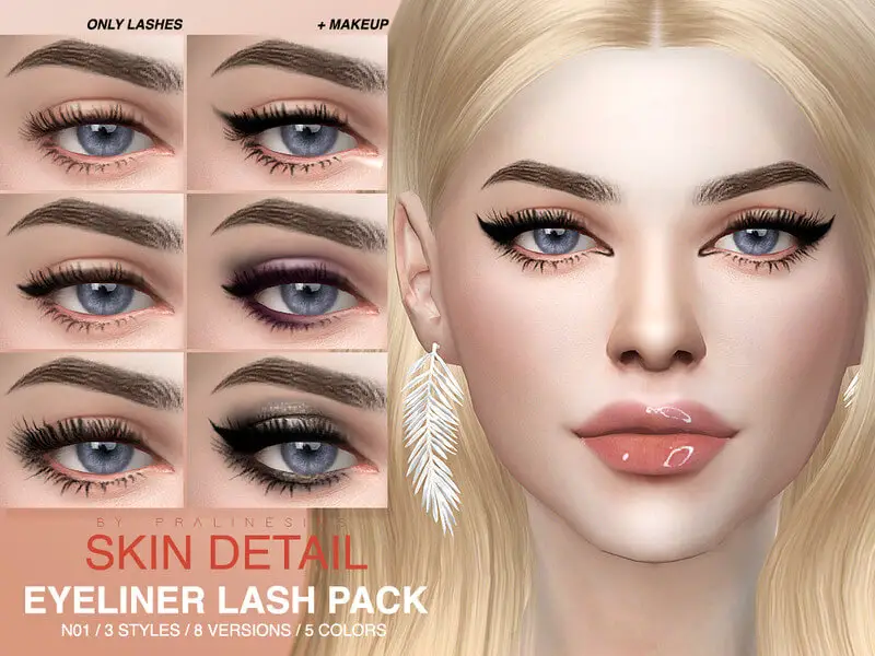 Skin Detail Lash Pack N01