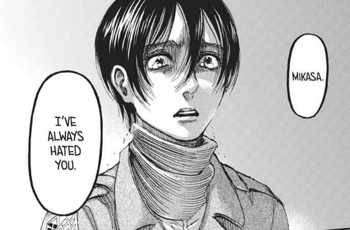 Eren hates Mikasa 1 Does Eren hate Mikasa In Attack On Titan?