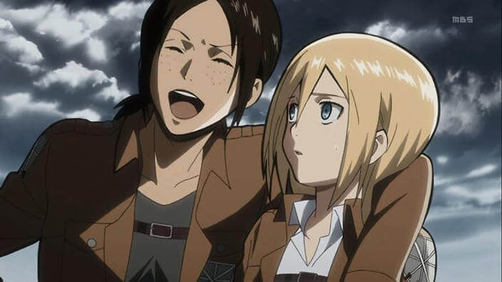 ATTACK ON TITAN – CHRISTA AND YMIR 1